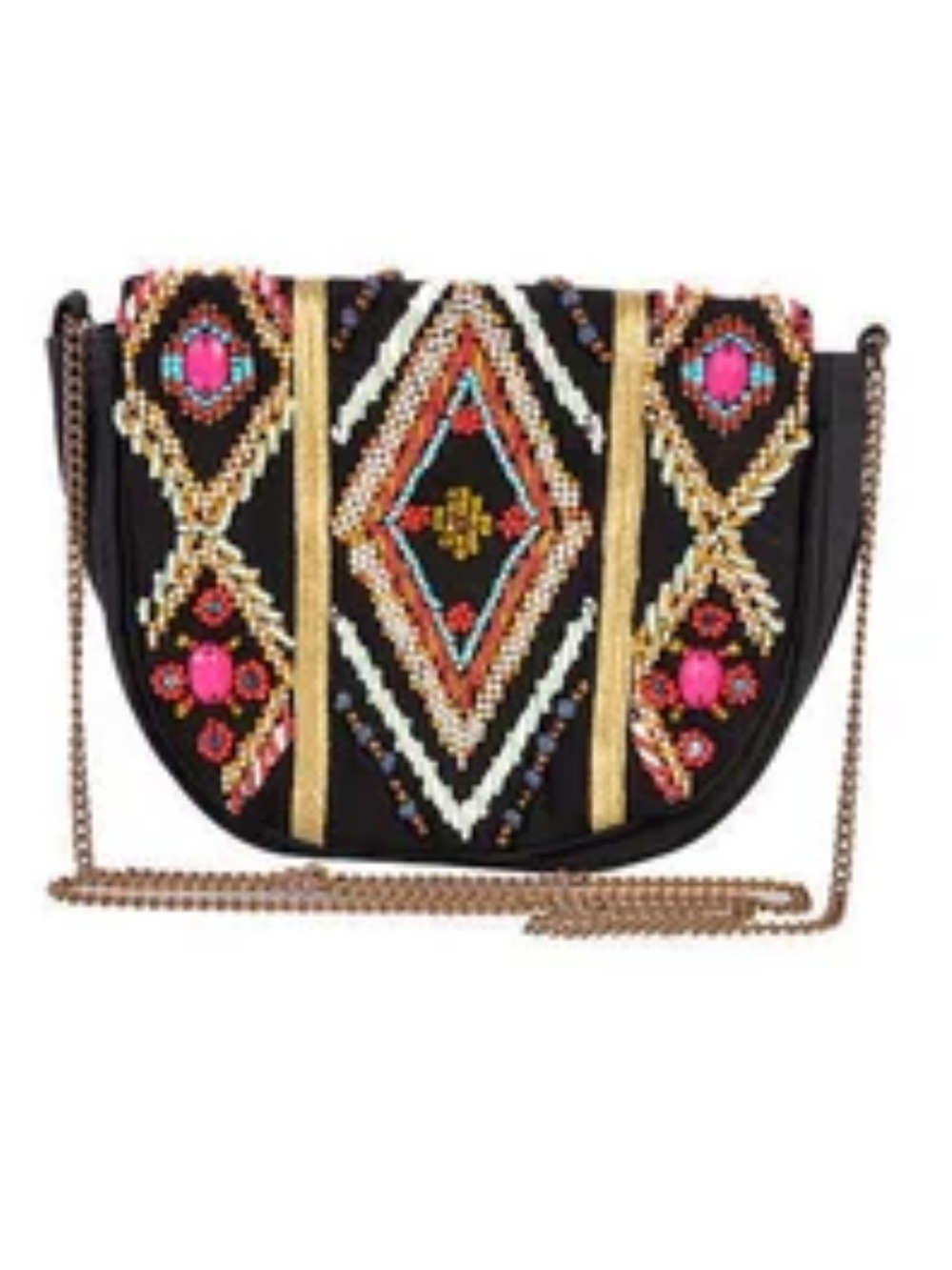 EUC Indian Embroidered Crossbody Purse